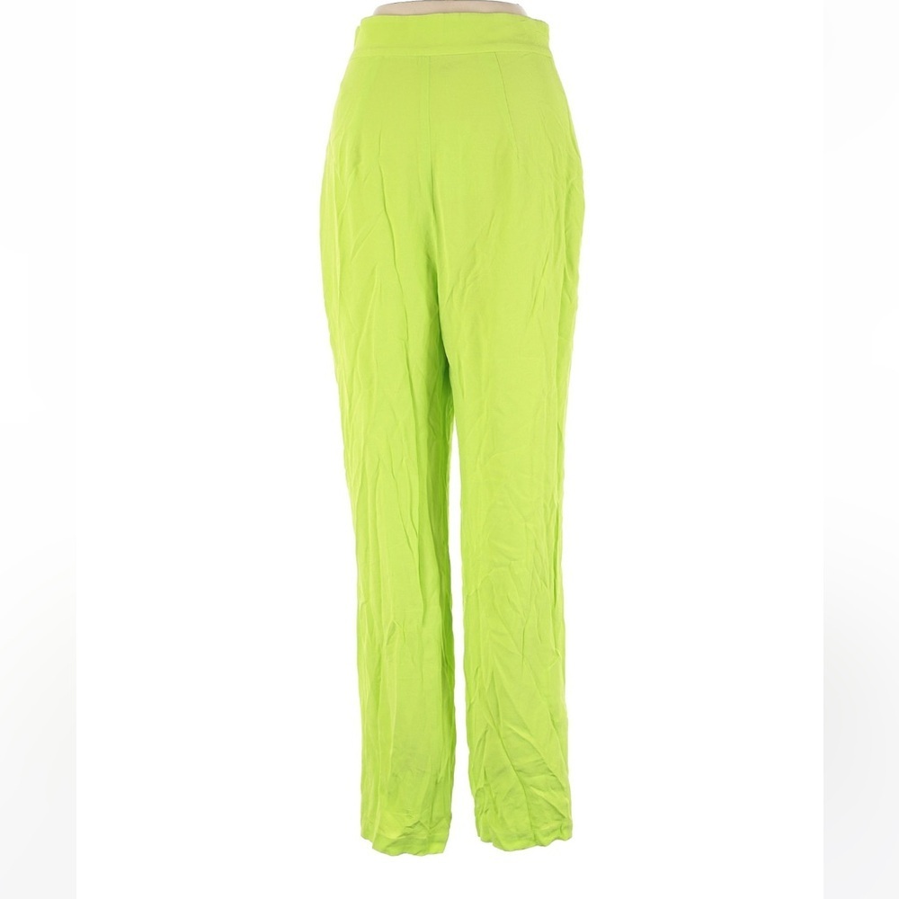 Lovers + Friends Pants |Alan Pant Neon Lime Green Women’s XS - Picture 3 of 6